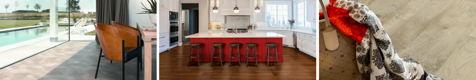 kitchen and bath flooring room scenes